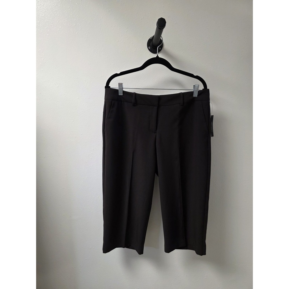 Worthington Petite Modern Fit Crop Pants Size 12P‎ - Brown Straight Leg